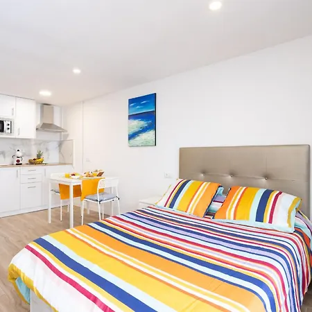 Okstay - Estudio Flores, Con Piscina Y A 300m De La Playa Apartment *